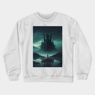 Dark Fantasy Landscape Crewneck Sweatshirt